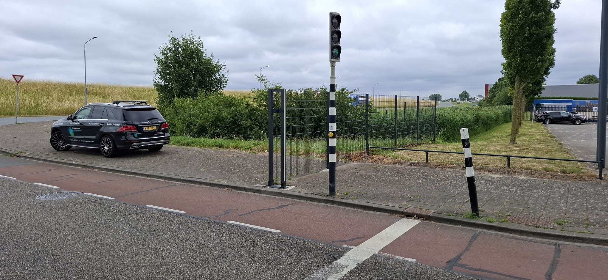 Schuifpoort industrieterrein Kil Dordrecht openbare afsluiting