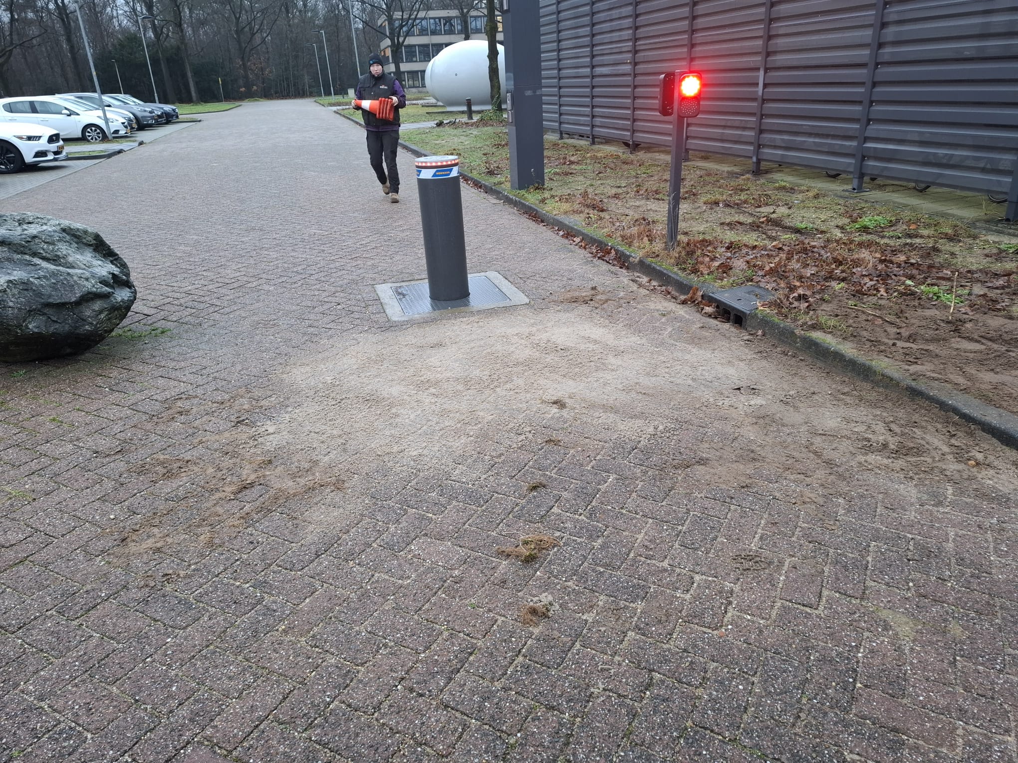 Camp Huis ter Duin afzetting ICT Defensie toegangscontrole installatie