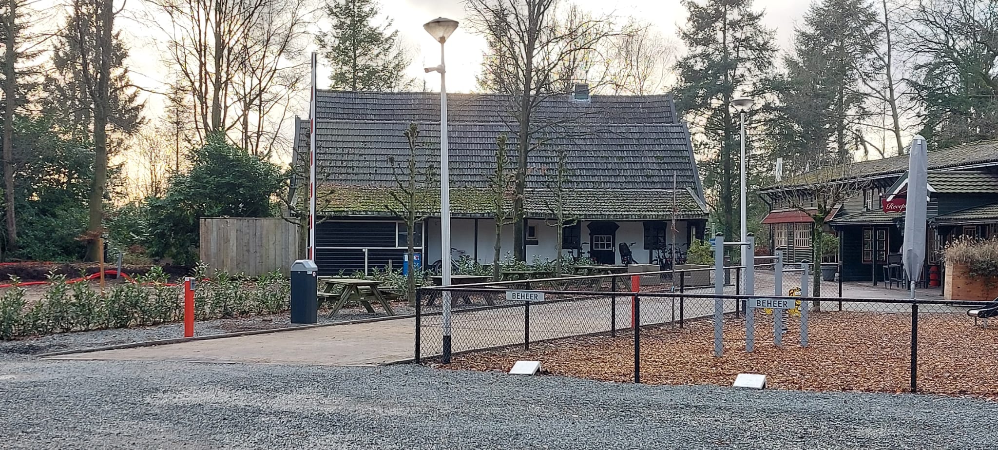 Toegangscontrole slagbomen Camping de Veldkamp Epe